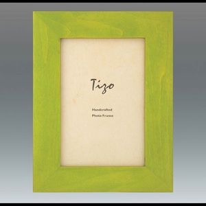 NWT Tizo Antique Green 4x6 Inch Wood Picture Frame